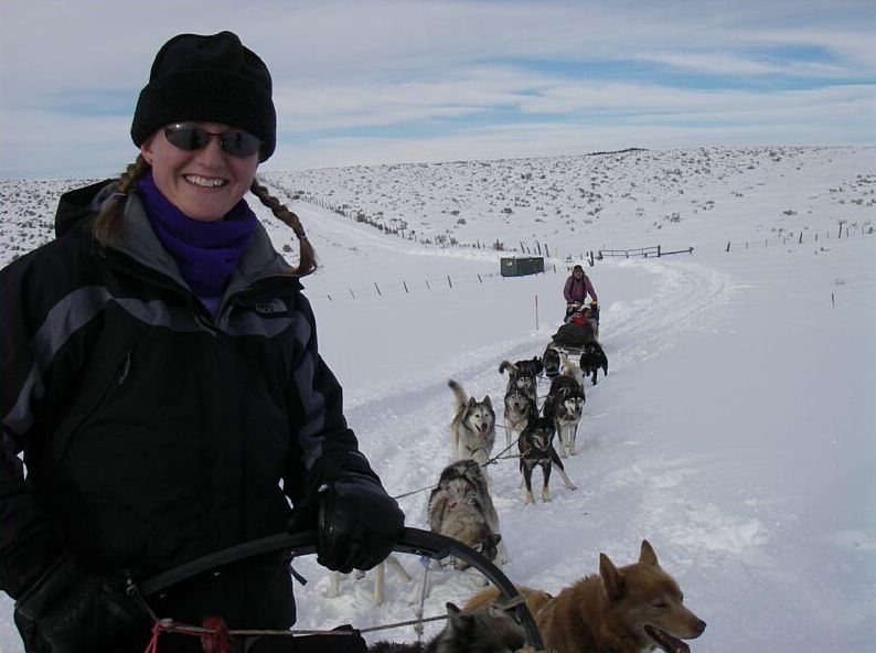 Dogsledding